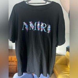 AMIRI Floral T-shirt Size Large